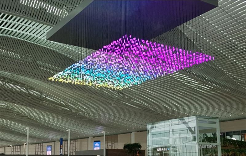机场公共艺术装置